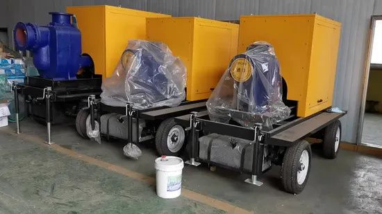 300m3/H Diesel Engine Water Pump Unit / Underground Coal Mine Drainage Pump. 