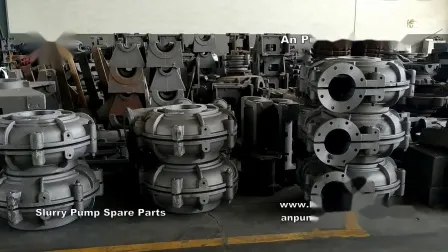 Centrifugal Abrasion Resistant Rubber Impeller Engine Pump Unit 