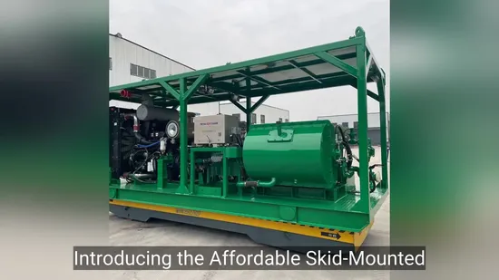 Piston Pump Unit Skid